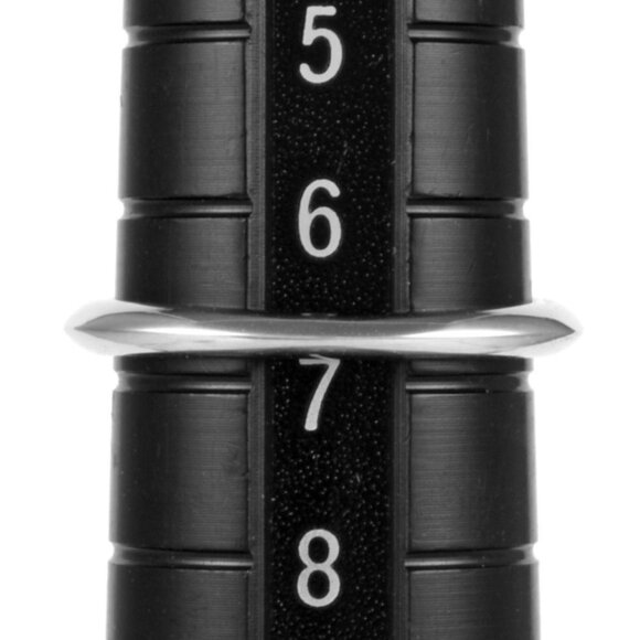 TIFFANY Authentic Silver Diamond Ring - Picture 5 of 7